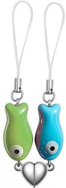 Bangpai Taschenanhänger, Magnetisch, Green Blue White, Unisex - Bild 1