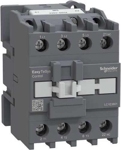 Schneider Electric LC1E3801M5 Leistungsschütz in Grau - Bild 1