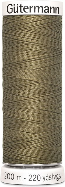 Gütermann Allesnäher Nähgarn in Grünbraun, 200 g - Bild 1