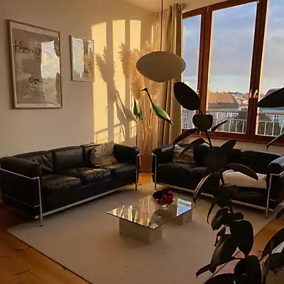 Vitra Akari A Pendelleuchte oval in Weiß aus Papier - Bild 1