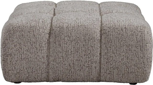 Sitzhocker Facivil von Vente-unique in Taupe/Beige aus Stoff, B: 94 cm, T: 43 cm, H: 43 cm - Bild 1