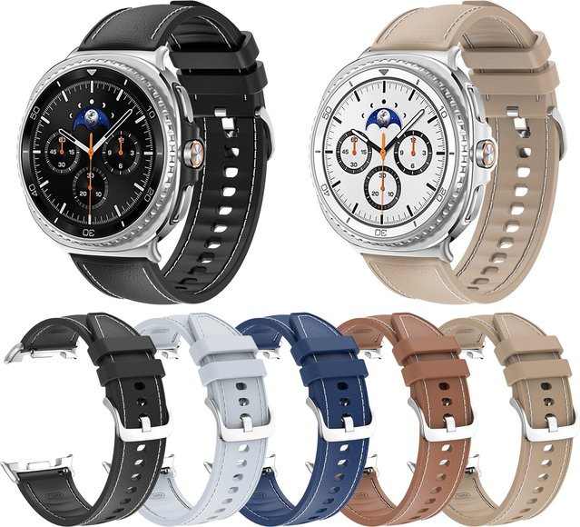 Samsung Uhrenarmband Silikon, Schwarz, Unisex - Bild 1