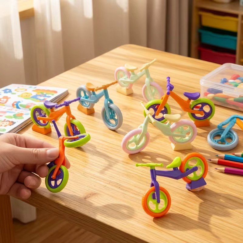 soulbao Montessori Mini-Fahrrad, DIY Zerlegbares Montage-Spielzeug, Lernspielzeug - Bild 2
