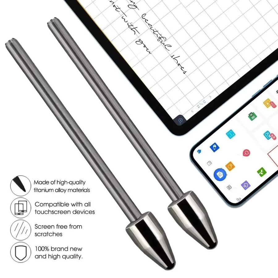 Samsung Metallspitzen für S Pen Refill in Silber, kompatibel mit Samsung Galaxy Tab S6 Lite, S7, S8, S9 sowie S22, S23 und S24 - Bild 4