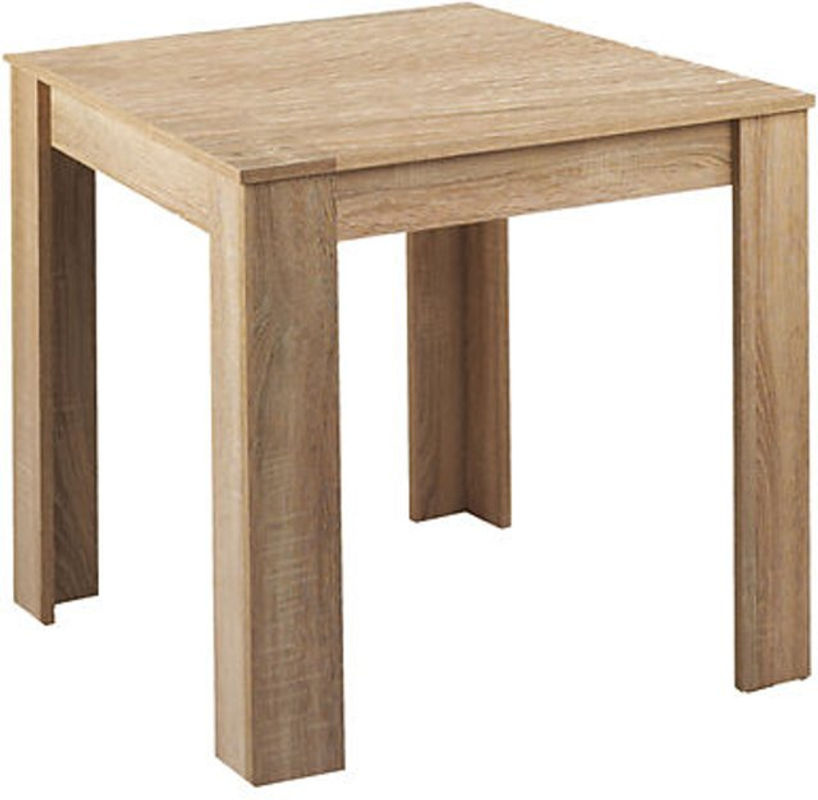 byLIVING Esstisch NEPAL in Eiche, modern und rechteckig, B/T/H: 80 x 80 x 75 cm - Bild 2