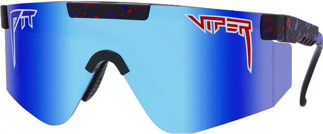 Pit Viper The Peacekeeper 2000 Sonnenbrille, Unisex, Vollrand, Black, Blue, Plastic - Bild 1