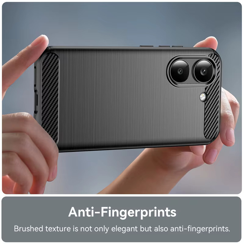 Stoßfeste Luxus Silikon Handyhülle aus gebürstetem TPU für Xiaomi Poco X8 Pro und Poco X8 Pro Max sowie Poco M8 Pro - Bild 2