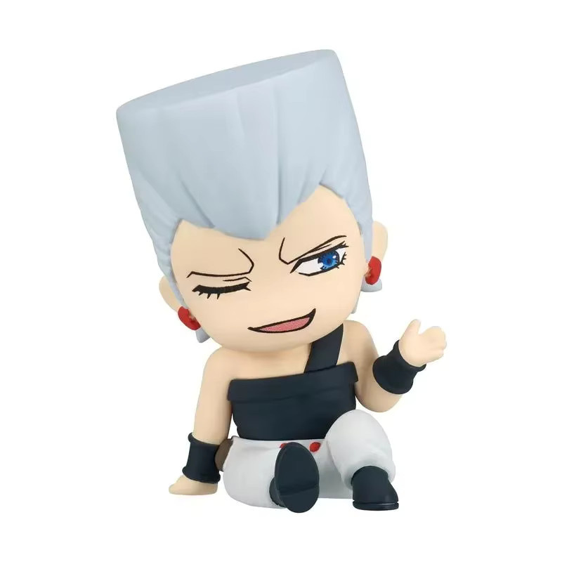 Bandai Jojo Stardust Crusaders Anime Chibi Figuren Set, 4 Stück Multicolor, Jotaro Kakyoin Polnareff Iggy - Bild 2