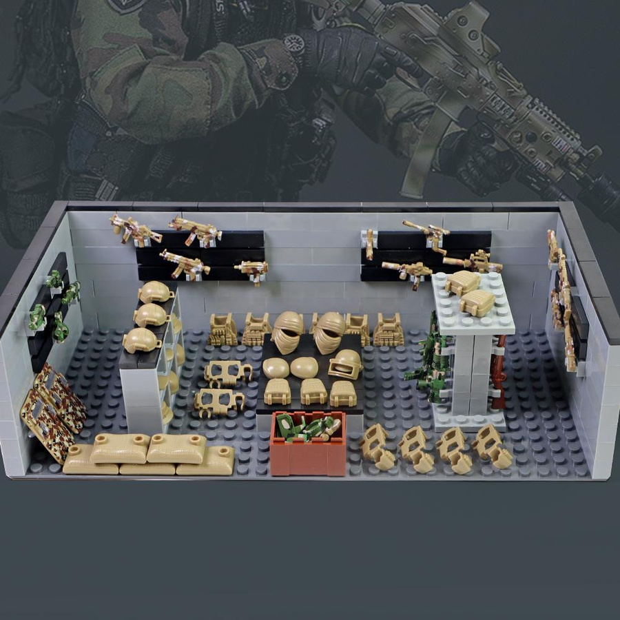Linyi toy Militär Bausteine Spielset - Bild 2