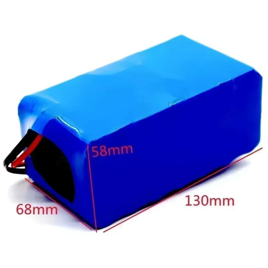 Aleaivy 18650 Lithium-Akkupack 7S3P 24V 10Ah mit integriertem BMS und Ladegerät 29,4V 2A in Blau für E-Bike und Elektroroller inklusive XT60-Adapter - Bild 2