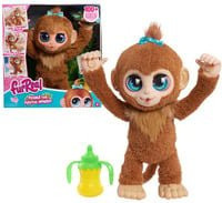 furReal Peanut laufender Affe mit Bewegungs- und Soundfunktion, braunes Plüschtier von Just Play - Bild 1