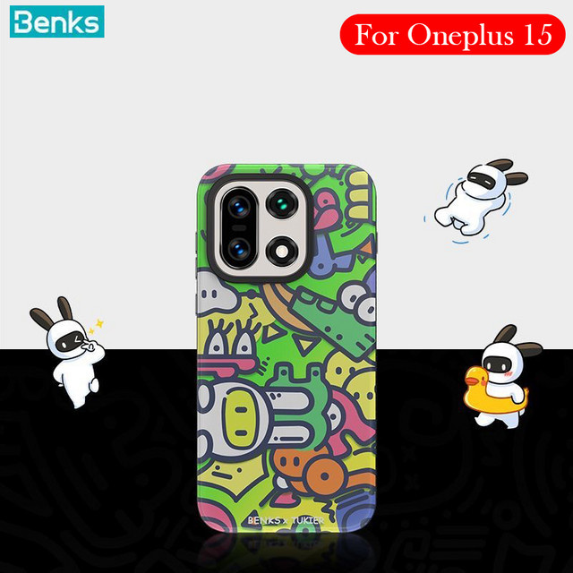 Benks Micro Matte Case für OnePlus 15 5G in Multicolour mit Anti-Fall-Schutzhülle - Bild 1