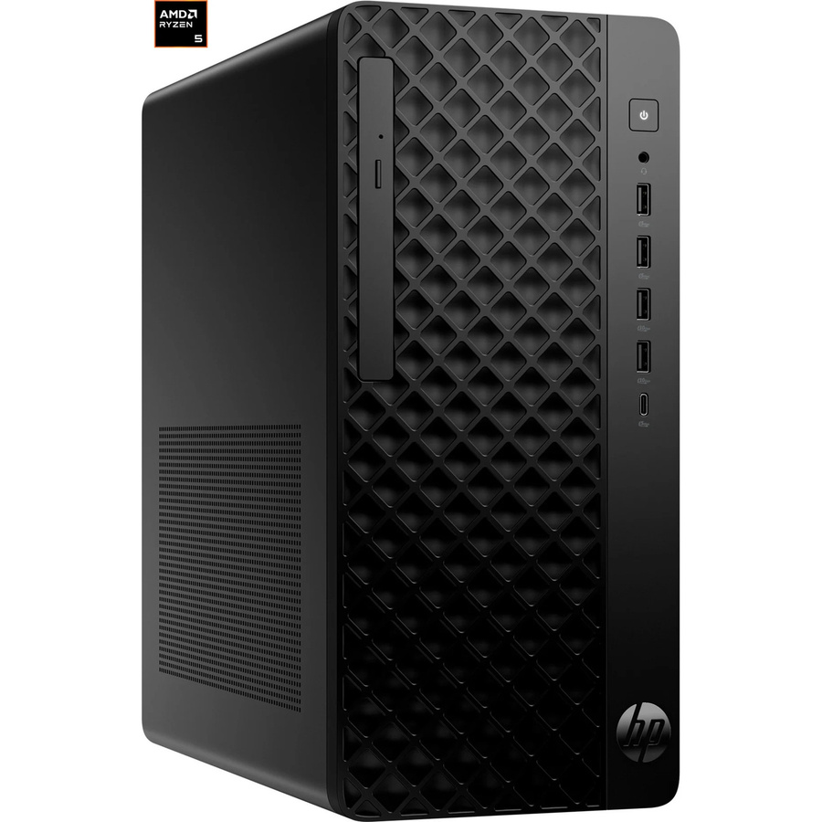 HP ProDesk 2 Tower G1a E Desktop PC, AMD Ryzen 5 8500G, 16GB RAM, 512GB SSD, AMD Radeon 740M, Schwarz, Midi-Tower - Bild 1