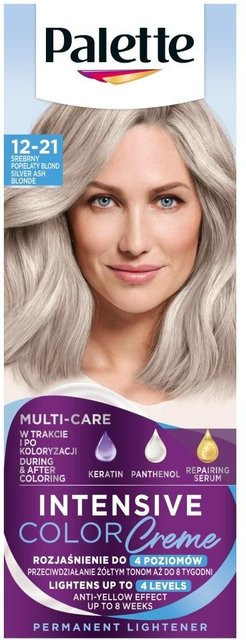 Palette Intensive Color Creme Färbende Creme, Silberblond Aschblond - Bild 1