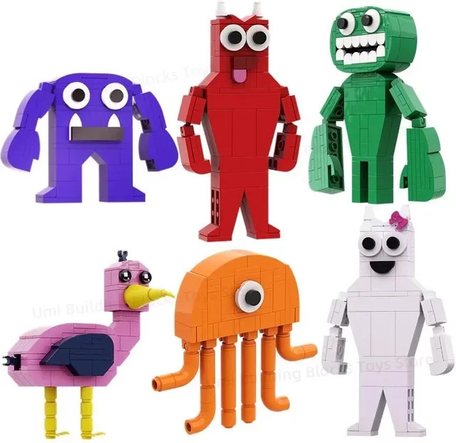 Moc Monster Garten BanBan, Bausteine Set, Fantasy - Bild 1