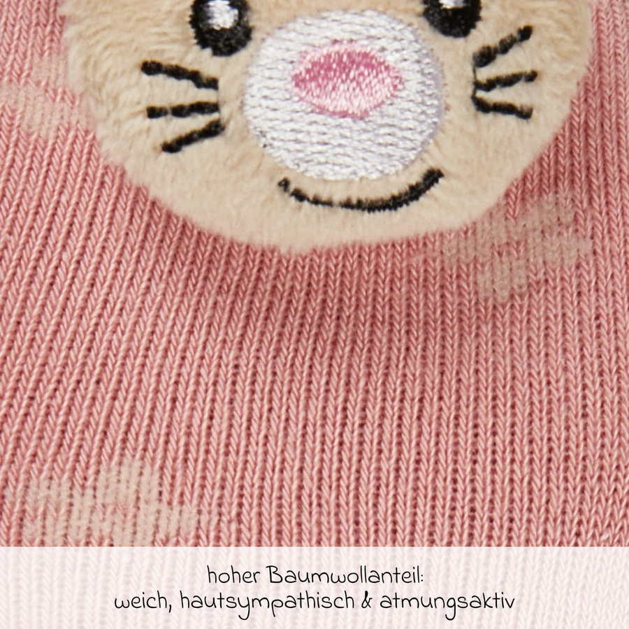Sterntaler Rasselsöckchen Hase Hanni, Rosa / Pink, Plüsch / Textil - Bild 2