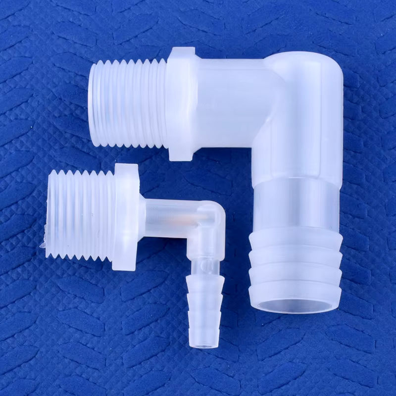 SgooHan Pagoden-Adapter G1/2 Außengewinde aus PP für Luftpumpen und Aquarien, transparent, 6,4 bis 19,5 mm Schlauchanschluss - Bild 4