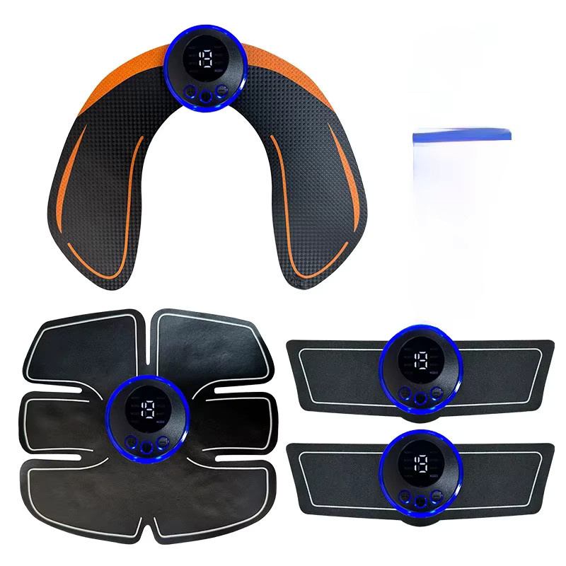 Cosinion Elektrischer Muskelstimulator in Schwarz für Bauch, Gesäß, Arme, Beine, Hals und Hüften zur Fitness- und Muskeltonus-Trainingsunterstützung - Bild 6