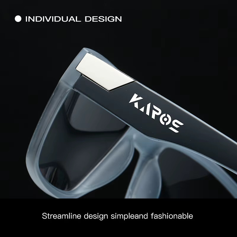 Karos Sportsonnenbrille, polarisiert, Vollrand, Kunststoff, Unisex - Bild 2