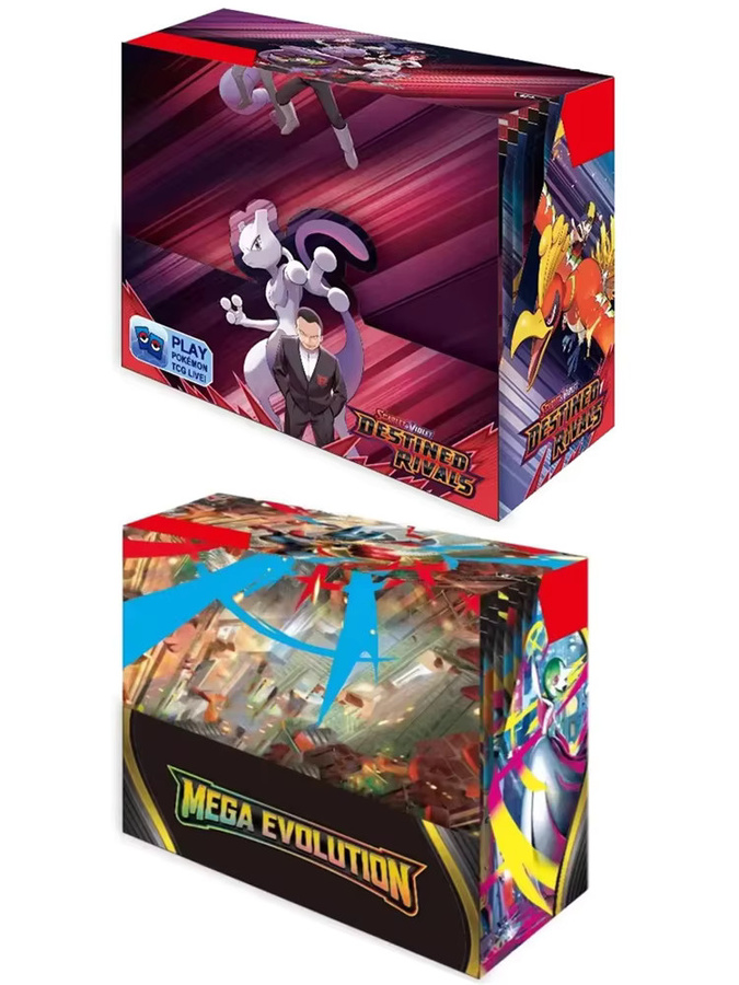 Pokémon Mega Evolution Phantasmal Scarlet Violet 151 Black Bolt, Englische Booster-Kampfkarten, 360-teiliges Set - Bild 2