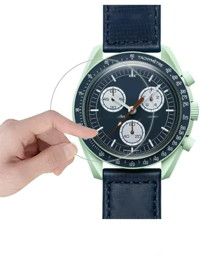 Swatch MoonSwatch SO33 Screen Protector, TPU Hydrogel Film, 3 Stück - Bild 5