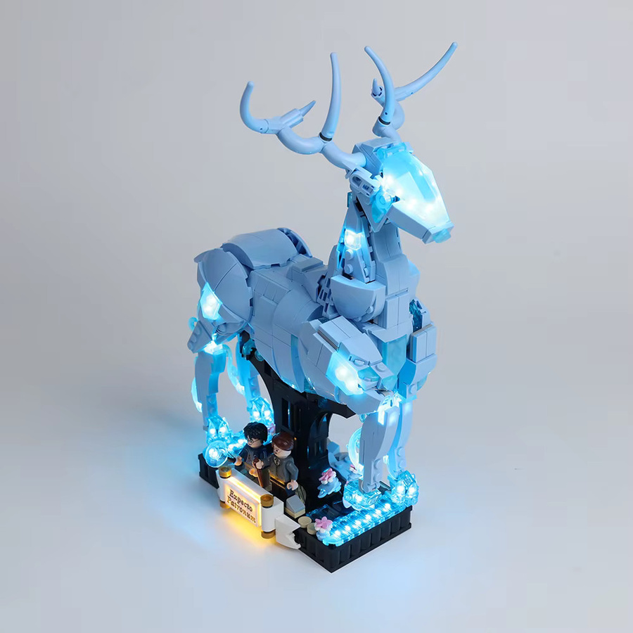 LED-Beleuchtungsset passend für LEGO Harry Potter Expecto Patronum 76414 in Blau (ohne Bausteine) - Bild 3