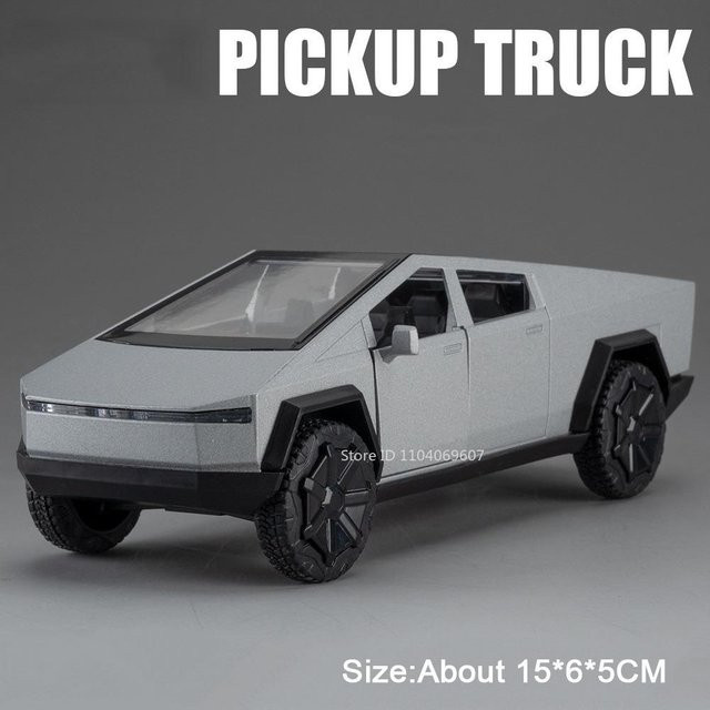 Linyi toy car Mini-Pickup-Modellautos, 1:32, mit Licht und Sound, ab 14 Jahren - Bild 1