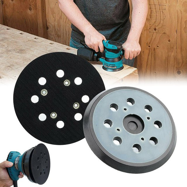 Vibratite Schleifpad mit 8 Löchern für Exzenterschleifer, Durchmesser: 125 mm - Bild 1