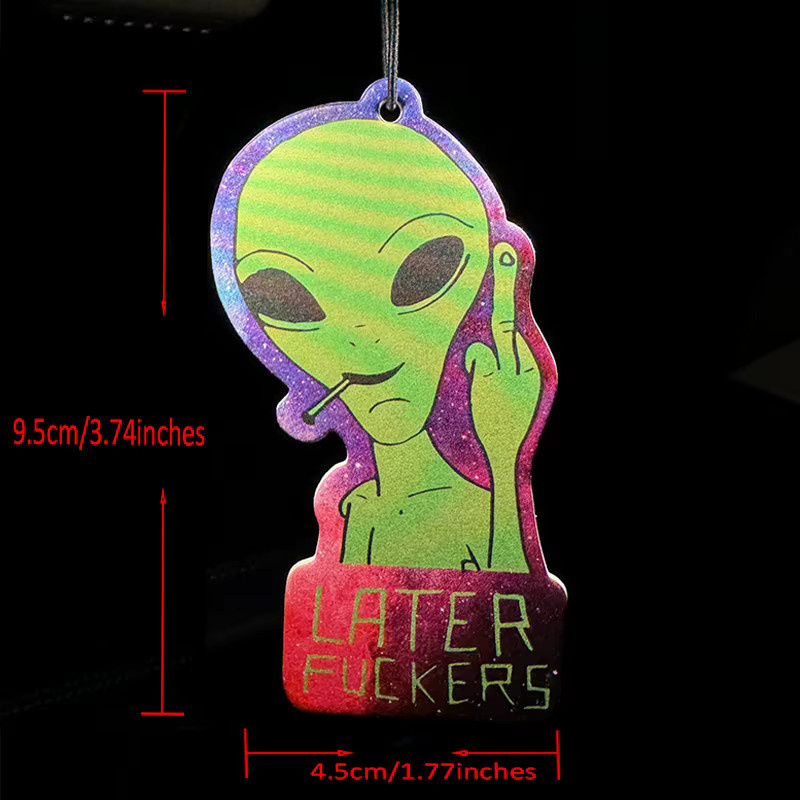 4711 Later Alien Interstellar Hotel Lobby Auto-Lufterfrischer, Unisex - Bild 2