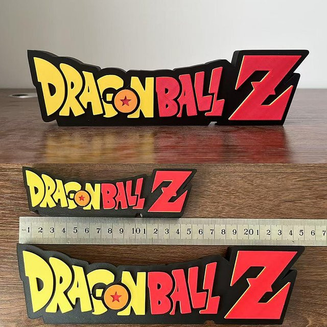 Bandai Dragon Ball Z Namensschild Logo-Ständer, Actionfigur, Puppen-Display Requisite - Bild 1