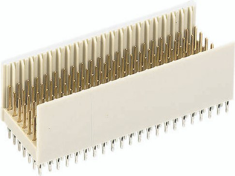 HARTING Messerleiste 17041542007 aus Messing in Weiß mit 7 Reihen - Bild 1