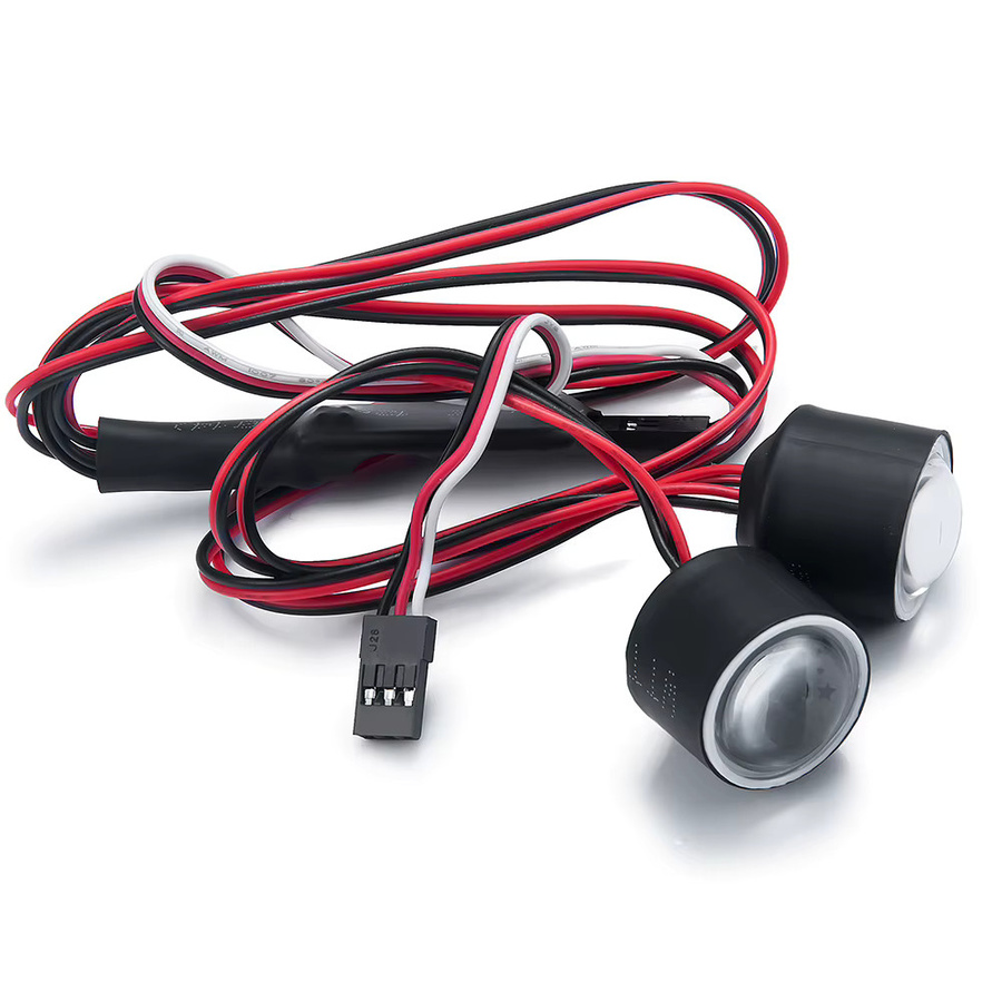 AXSPEED RC-Autoscheinwerfer, Frontstoßstangen-LED-Leuchten, 2 LEDs - Bild 4