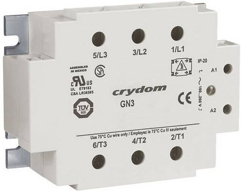 Crydom Halbleiterrelais GN050DSR Panel Mount in Weiß - Bild 1