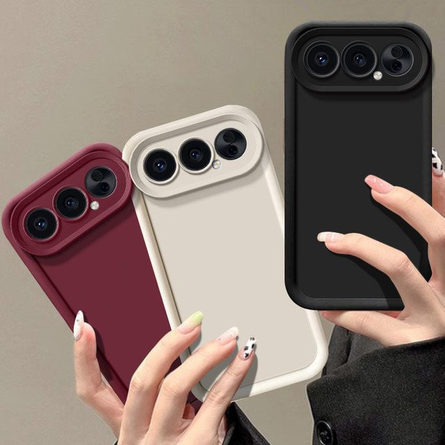 Schutzhülle für Honor 500 und Honor 500 Pro aus weichem Silikon in Schwarz mit mattem Finish - Bild 1