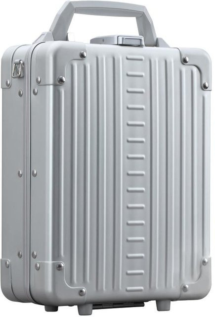 Aleon Business Briefcase Vertical 13 Zoll Aktentasche aus Aluminium in Silber - Bild 1