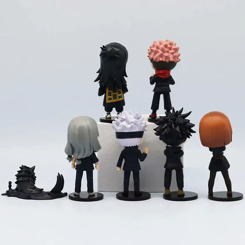 Bandai Jujutsu Kaisen Q-Version Sammlerfiguren aus Kunststoff, mehrfarbig, Höhe: 9 cm - Bild 4