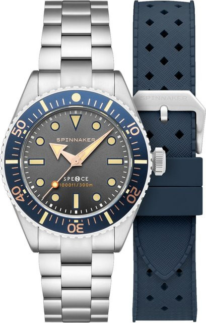 Spinnaker Herrenuhr Spence 300, Automatik, Edelstahl, 40 mm, 30 ATM - Bild 1