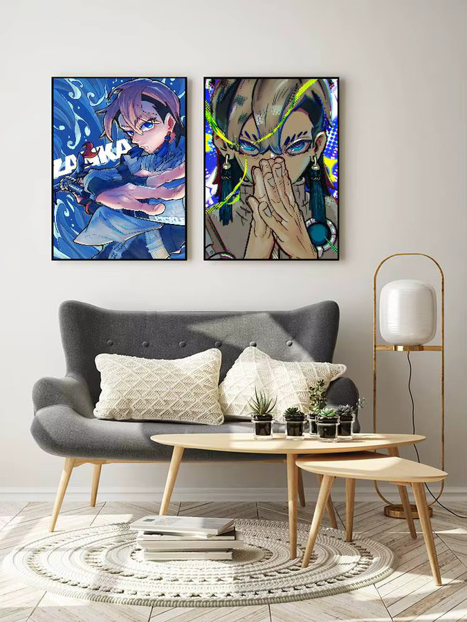 Wasserdichter Zanka Gachiakuta Poster Aufkleber in Mehrfarbig für deine Wanddekoration im Wohnzimmer oder Schlafzimmer - Bild 7