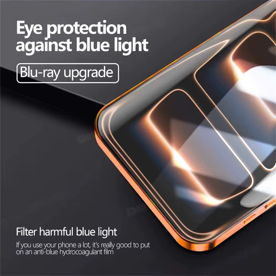 5 Stück Amour Brave Hydrogel-Displayschutzfolie für iPhone 17 16 15 14 13 12 11 Pro Max XS XR Plus 16e 17e Air transparent - Bild 3