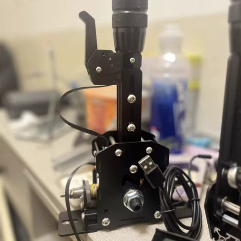 Sim Racing USB Sequence Shifter und Handbremse Set in Schwarz für PC, kompatibel mit Logitech G29/G27/G25 und Thrustmaster T300RS/GT Lenkradbasen - Bild 5