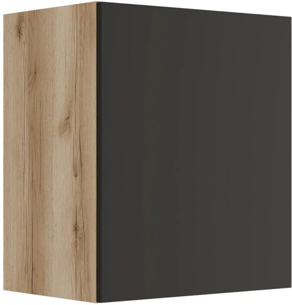 Optifit Küchen-Oberschrank Noah420 in Anthrazit Wildeiche, B/H/T: 50 x 57,6 x 34,6 cm - Bild 1