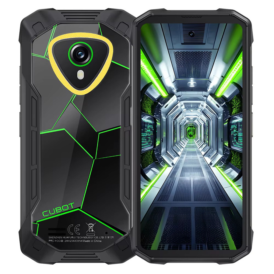 Cubot KingKong MINI 4 Robustes Mini-Smartphone mit Android 15, 4,7 Zoll Display, 256 GB ROM, 20 GB RAM, 4700 mAh Akku, NFC und IP68 Schutz, Black-Green - Bild 5