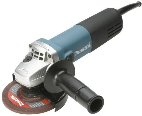 Makita Winkelschleifer 9558HNRG mit 840 W und 125 mm Durchmesser in Schwarz-Blau-Silber - Bild 1