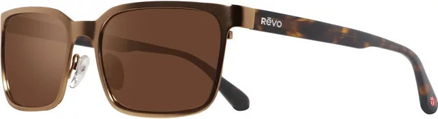 Revo Moonlight Mile Sonnenbrille, Aviator, Metall, Vollrand, Herren, Black Brown - Bild 1