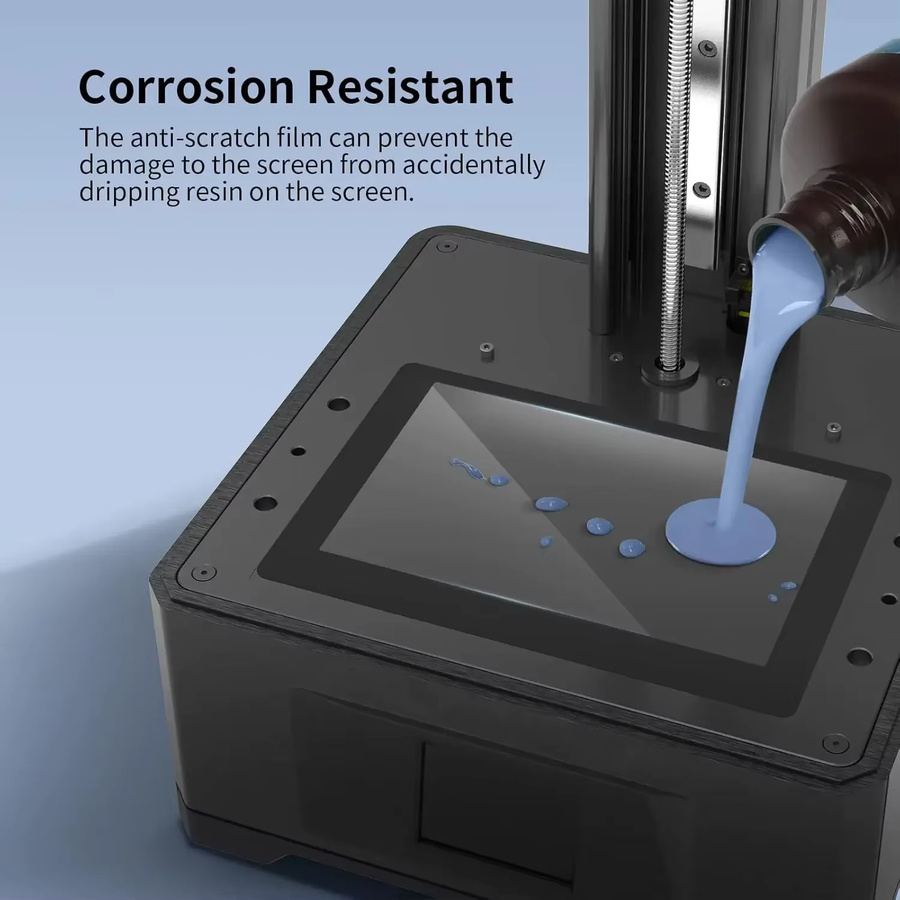 5 Stück kratzfeste Schutzfolien für Anycubic Photon M3 Max 13,6 Zoll LCD-3D-Drucker, transparent - Bild 2