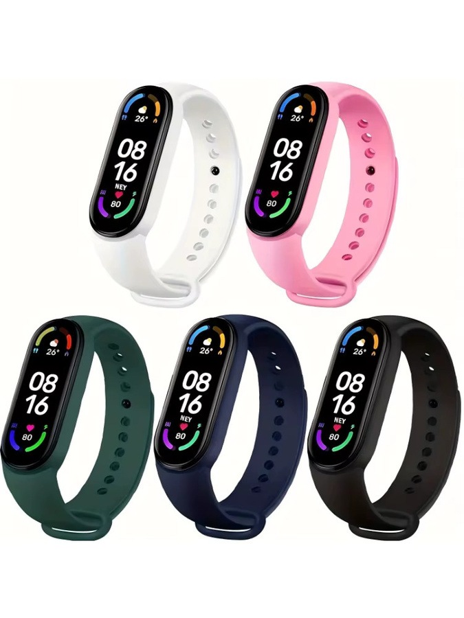 NEY Uhrenarmband Xiaomi Mi Band, Silikon - Bild 4