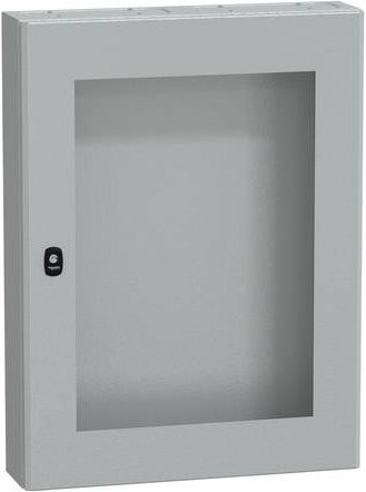 Schneider Electric PanelSeT S3DB NSYS3DM8615T Schaltschrank aus Stahl in Grau, B: 60 cm, T: 80 cm, H: 15 cm - Bild 1