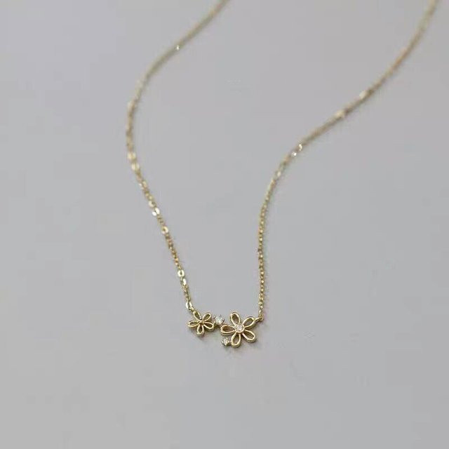 Lucky Star Jewelry Halskette 925 Silber, Zirkonia, Damen, 42cm+3cm - Bild 1