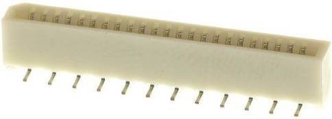 Molex FFC/FPC-Anschluss 52808-2371 in Weiß auf vollständiger Rolle - Bild 1