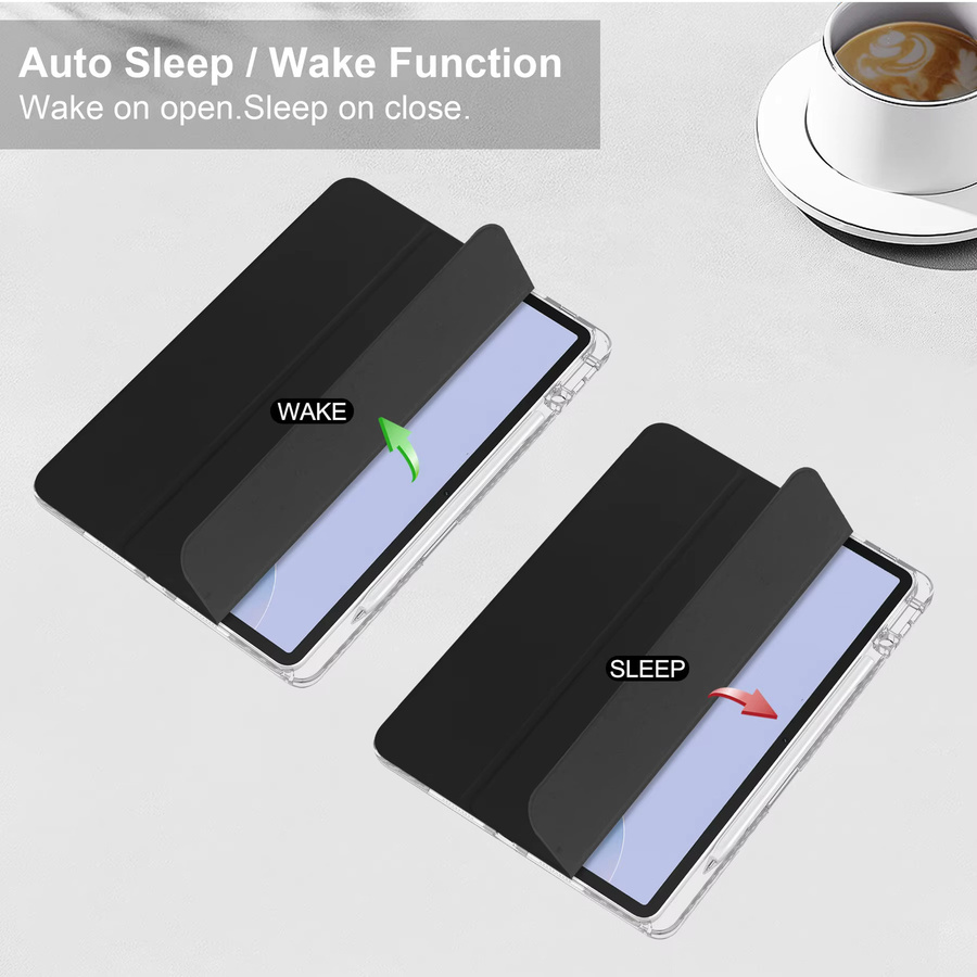 Magnetische Smart Case Schutzhülle für Huawei MatePad 11.5 2023/2024/2025/2026 und MatePad 11.5S mit Stifthalter in Purple - Bild 2
